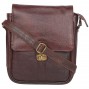 Genuine Leather Sling Bag NDSB102-BR